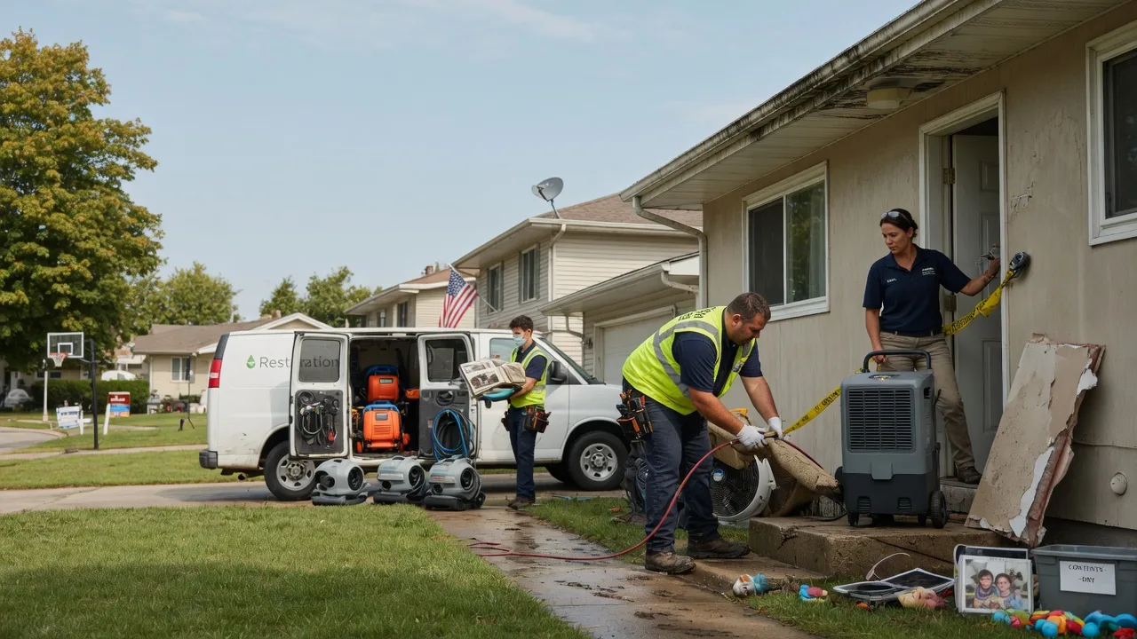 Water Damage Restoration in Claflin, KS near me
